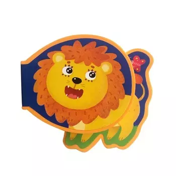 Книжка-игрушка. Кто живет в зоопарке?