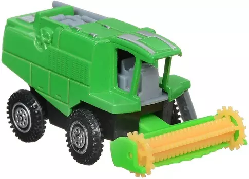 Коллекционная металлическая модель - Комбайн 7,5 см