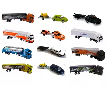 Коллекционный автомобиль, 9 видов, 13 см.