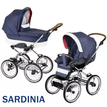 Коляска 2 в 1 - Navington Caravel, колеса 14", sardynia
