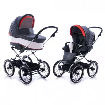 Коляска 2 в 1 - Navington Caravel, колеса 14", roca