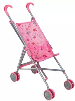 Коляска для кукол - трость Buggy Boom Mixy, металлическая, 52 х 26 х 55 см., несколько цветов