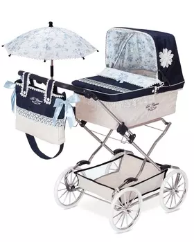 Коляска с сумкой и зонтиком серии Романтик, 90 см.