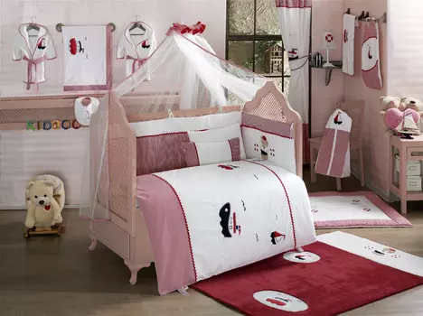 Комплект из 4 предметов серии Little Voyager, red