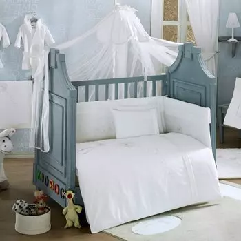 Комплект из 4-ти предметов серии - Spring Saten, white