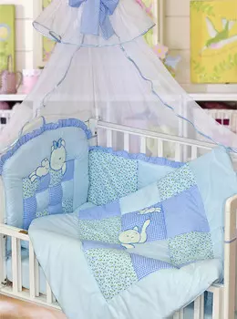 Комплект - Кошки-мышки, голубой