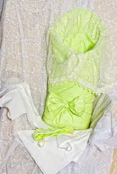 Комплект на выписку Asselina – Радуга, зеленый, весна