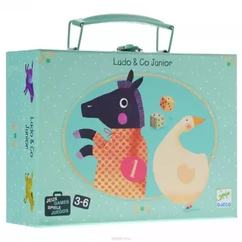 Комплект настольных игр - Людо и Ко