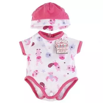 Комплект одежды для куклы ростом 40-42 см., в пакете