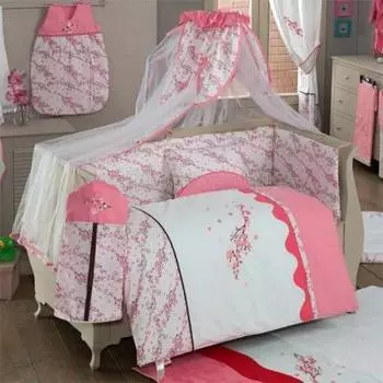 Комплект постельного белья из 3 предметов серия Bello Fiore