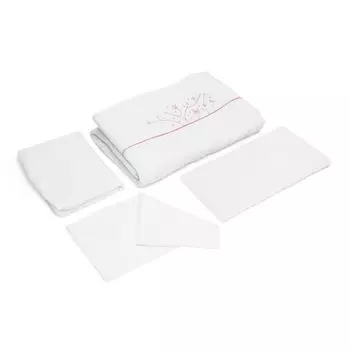 Комплект постельного белья Nuovita Accanto Ramo, 4 предмета, rosa/Розовый