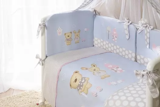 Комплект постельного белья - Венеция, синий