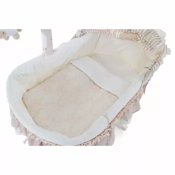 Комплект постельного белья в электронную люльку - Nuovita Estelle, beige / бежевый, 2 предмета