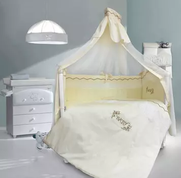 Комплект в кроватку - Изабэль, 7 предметов