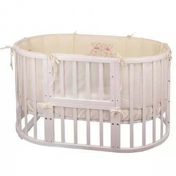 Комплект в кроватку - Leprotti 6 предметов, бежевый