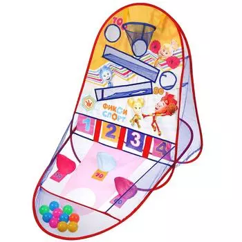 Комплекс спортивный игровой – Фиксики, 10 мячей в сумке