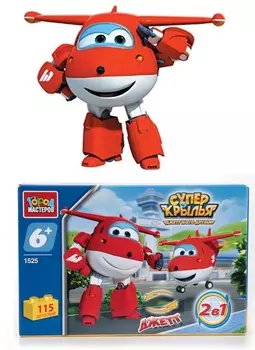 Конструктор - 2-в-1 Супер крылья: Джетт