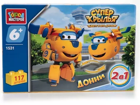 Конструктор - 2-в-1 Супер крылья: Донни