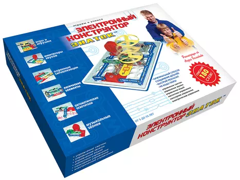 Конструктор электронный - 180 схем