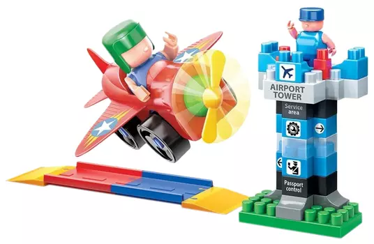 Конструктор Avia - Самолет, взлетная полоса и КДП