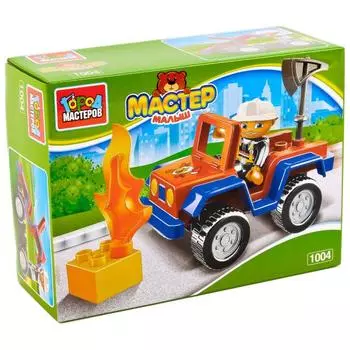 Конструктор Большие кубики - Пожарная машина