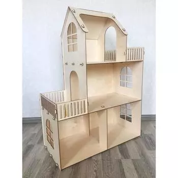 Конструктор деревянный – Чудо-дом Лайт, 82 детали