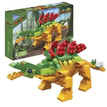 Конструктор Динозавр, 128 деталей