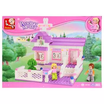 Конструктор – Дом с фигурками, 193 детали