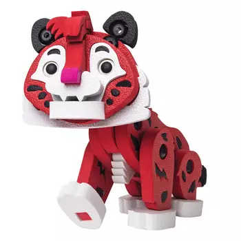 Конструктор EVA Лео и Тиг - Тиг, 26 см