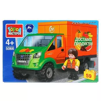 Конструктор Газель: кунг, 59 деталей