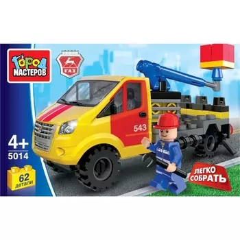 Конструктор - Газель: Подъемник, 62 детали