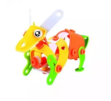 Конструктор гибкий – Заяц, 63 детали