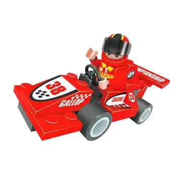 Конструктор Гонка. Гоночная машина, 40 деталей