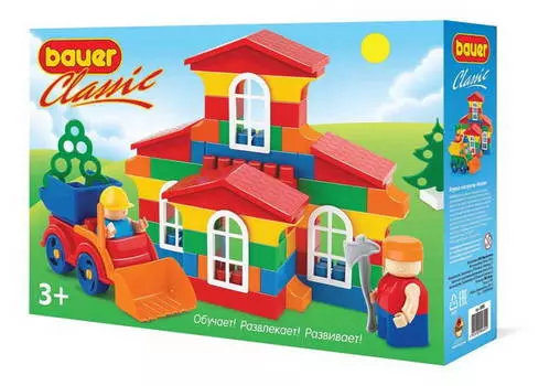 Конструктор из серии Bauer Classic, 98 элементов New