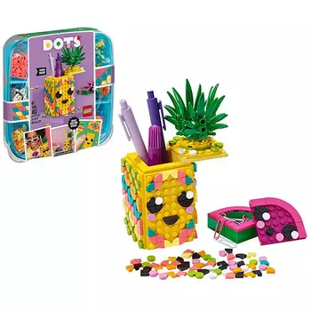 Конструктор из серии Lego Dots - Подставка для карандашей Ананас