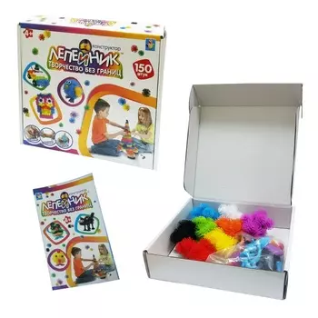 Конструктор из серии Лепейник, 114 деталей и 36 аксессуаров