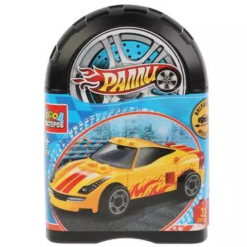 Конструктор из серии Ралли - Спорткар инерционный, 32 детали