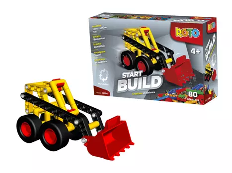 Конструктор из серии Рото – Бульдозер, 80 деталей