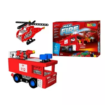 Конструктор из серии Рото - Пожарная техника, 377 деталей