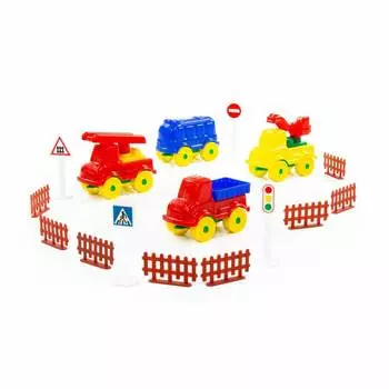 Конструктор - Юный путешественник, 41 элемент в пакете