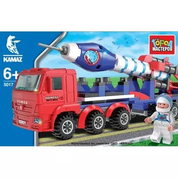 Конструктор - Камаз: перевозчик с ракетой