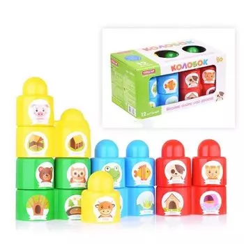 Конструктор Колобок - Помоги найти мой домик