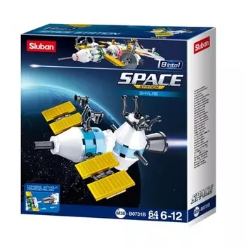 Конструктор Космическая станция, 64 детали