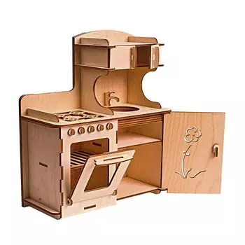 Конструктор - Кухонный гарнитур для больших кукол