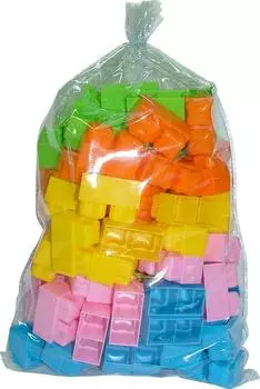 Конструктор Малютка, 80 элементов, в пакете