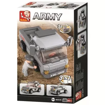 Конструктор - Машина с фигуркой, 108 деталей