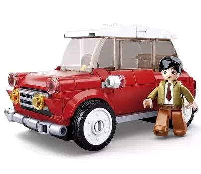 Конструктор – Машина с фигуркой, 150 деталей