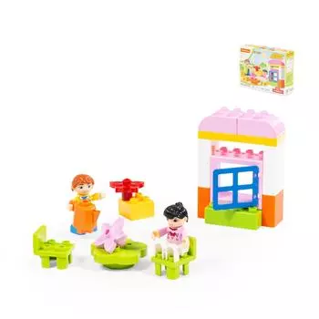 Конструктор Макси - Мини-домик, 21 элемент