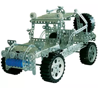 Конструктор металлический. Джип