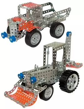 Конструктор металлический Грузовик и трактор